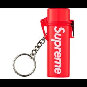 Supreme water proof keychain red ORDER CONFIRMED